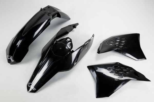 Plastic kit Ktm - black - REPLICA PLASTICS - KTKIT511-001 - UFO Plast