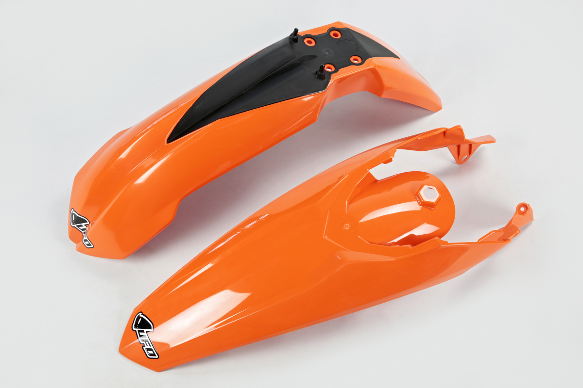 Fenders Kit orange for Ktm SX 250/XC 250 - SX 125/XC 125 - SX 150 - SX-F 350/XCF 350 - SX-F 450/XCF 450 - SX-F 250/XCF 250 - ...