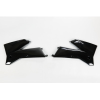 Radiator covers - black - Ktm - REPLICA PLASTICS - KT03084-001 - UFO Plast