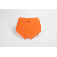 Front number plate - orange 127 - Ktm - REPLICA PLASTICS - KT03063-127 - UFO Plast