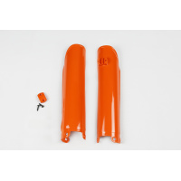 Fork slider protectors - orange 127 - Ktm - REPLICA PLASTICS - KT03064-127 - UFO Plast