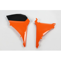 Mixed spare parts / Airbox cover - orange 127 - Ktm - REPLICA PLASTICS - KT04026-127 - UFO Plast