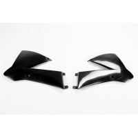 Radiator covers - black - Ktm - REPLICA PLASTICS - KT03079-001 - UFO Plast