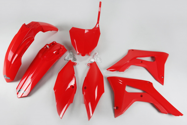 Plastic kit Honda - red 070 - REPLICA PLASTICS - HOKIT119-070 - UFO Plast