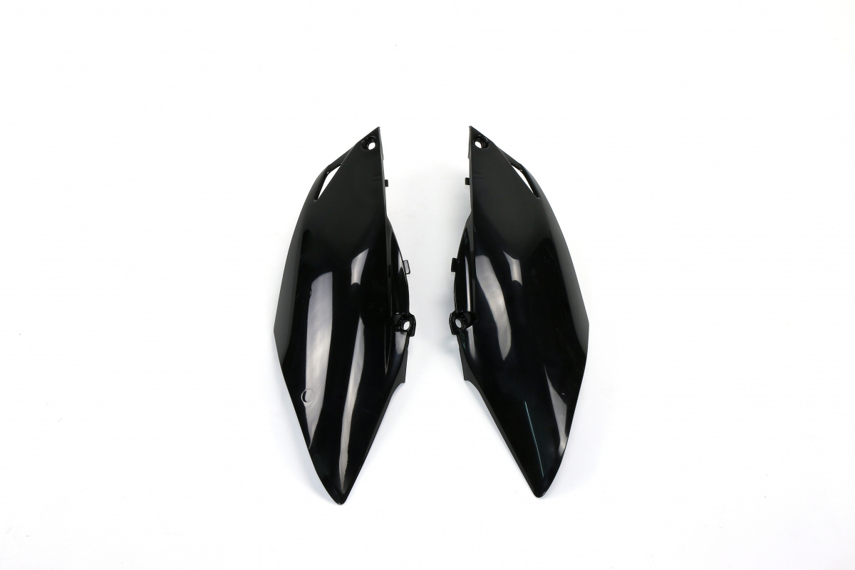 Side panels - black - Honda - REPLICA PLASTICS - HO04659-001 - UFO Plast