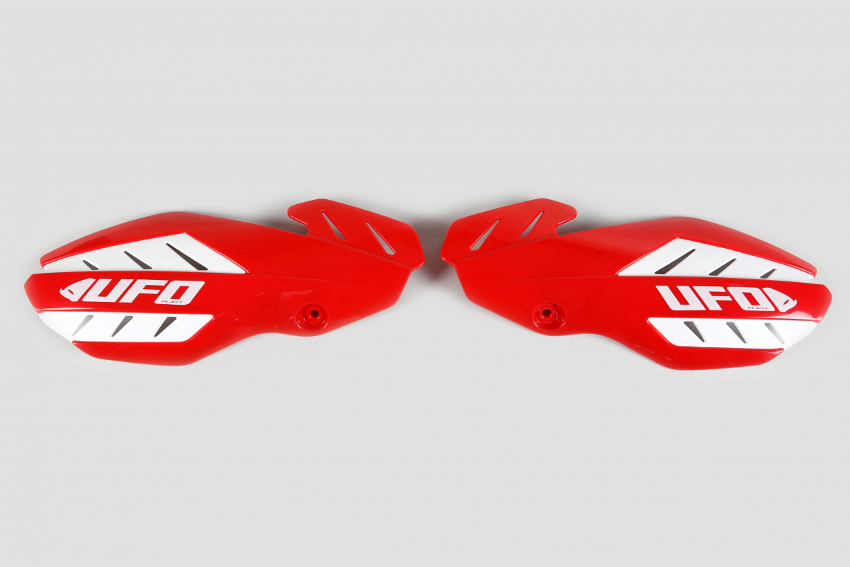 Handguards red for Honda CRF 250R (2012-21) - CRF 450R (2012-20) - CRF 250RX (2019-21) - CRF 450RX (2017-20) - REPLICA PLASTI...