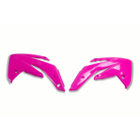 Radiator covers - neon pink - Honda - REPLICA PLASTICS - HO04619-P - UFO Plast