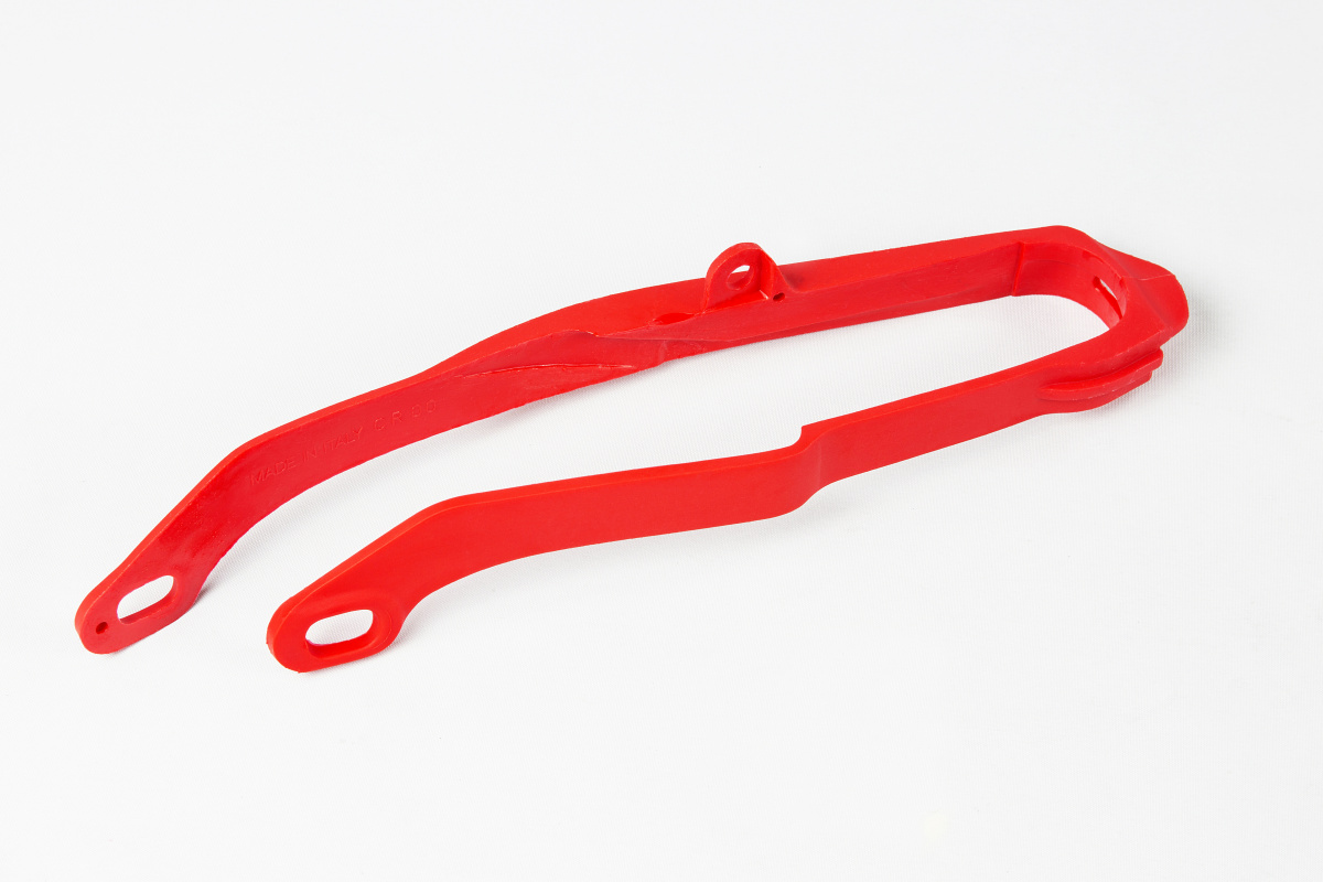 Swingarm chain slider - red 070 - Honda - REPLICA PLASTICS - HO03671-070 - UFO Plast