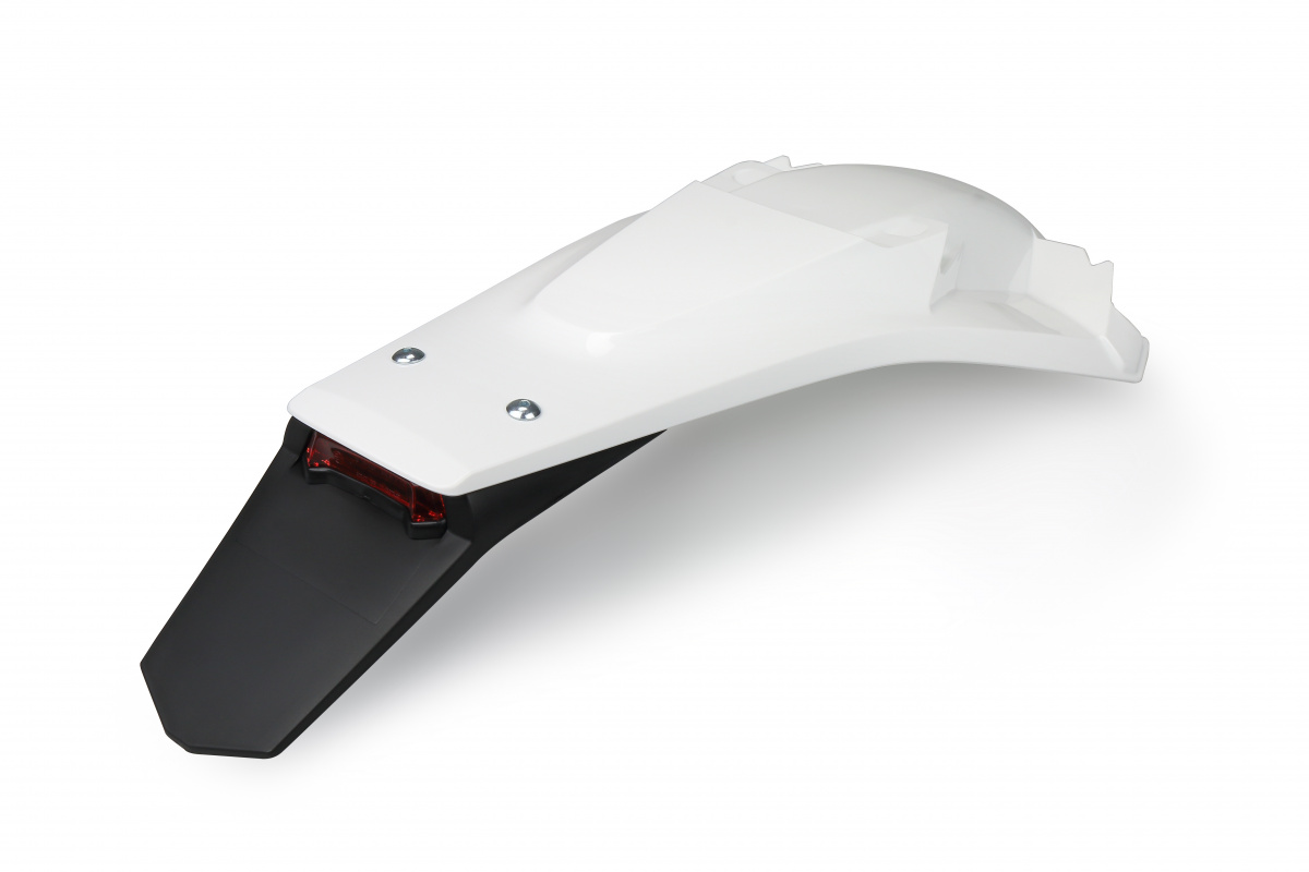 Rear fender / Enduro LED - white 041 - Husqvarna - REPLICA PLASTICS - HU03388-041 - UFO Plast