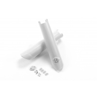 Fork slider protectors - white 041 - Husqvarna - REPLICA PLASTICS - HU03361-041 - UFO Plast