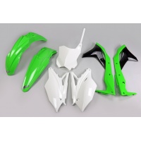 Plastic kit Kawasaki - oem 18 - REPLICA PLASTICS - KAKIT225-999 - UFO Plast