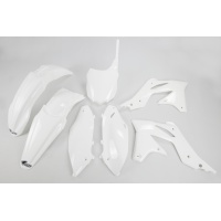 Plastic kit Kawasaki - white 047 - REPLICA PLASTICS - KAKIT219-047 - UFO Plast