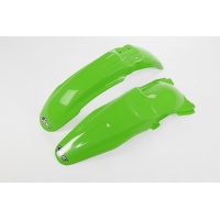 Fenders Kit OEM Color for Kawasaki KXF 250 (2006-08) - KXF 450 (2006-08) - REPLICA PLASTICS - KAFK204-999 - Ufo Plast