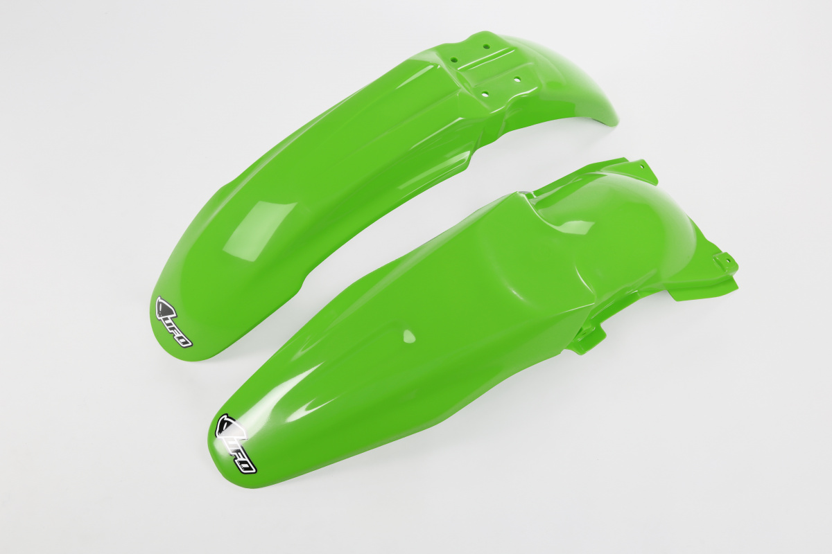 Fenders Kit OEM Color for Kawasaki KXF 250 (2006-08) - KXF 450 (2006-08) - REPLICA PLASTICS - KAFK204-999 - Ufo Plast