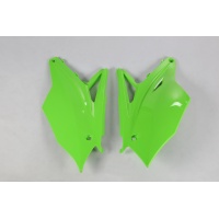 Side panels - green - Kawasaki - REPLICA PLASTICS - KA04737-026 - UFO Plast