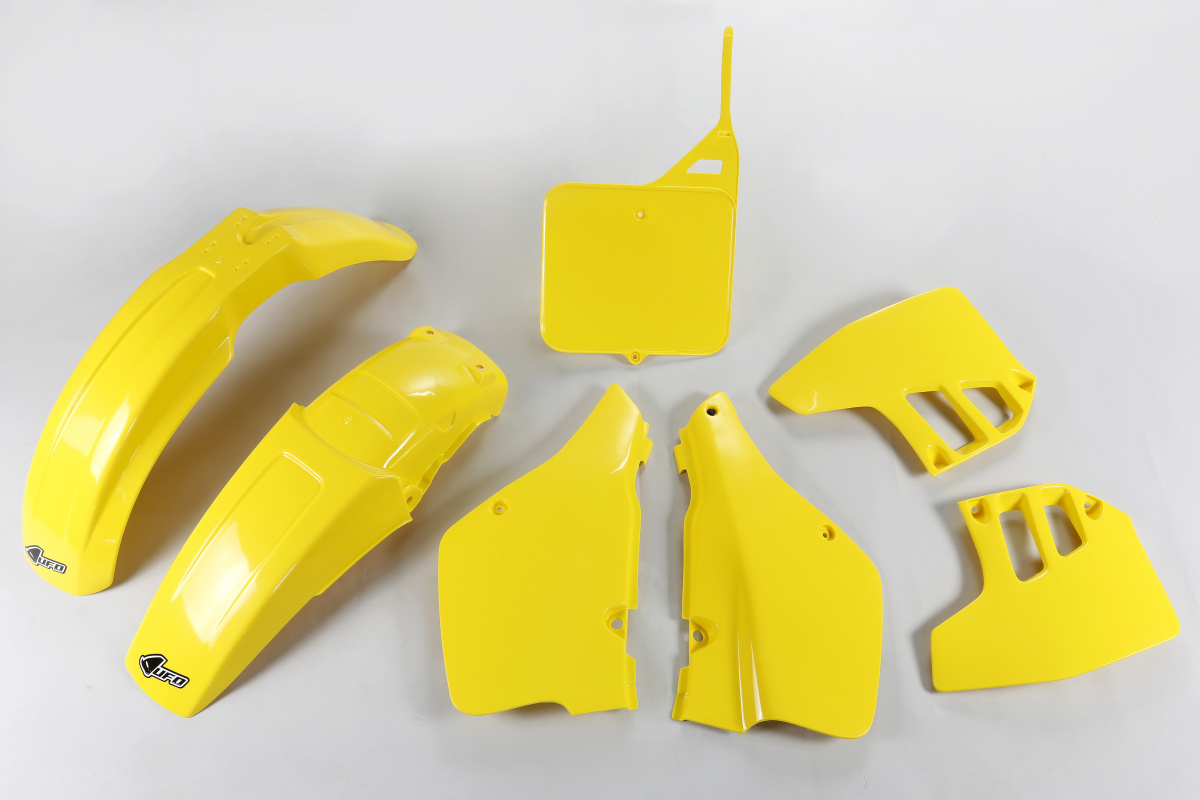 Plastic Kit OEM Color for Suzuki RM 250 (1989-91) - REPLICA PLASTICS - SUKIT398-999 - Ufo Plast