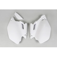 Side panels - white 046 - Yamaha - REPLICA PLASTICS - YA03866-046 - UFO Plast