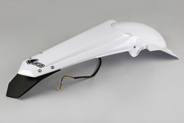 Rear fender / Enduro LED - white 046 - Yamaha - REPLICA PLASTICS - YA04817-046 - UFO Plast