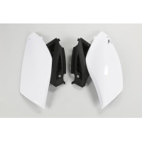 Side Panels white for Yamaha YZF 250 (2010-13) - REPLICA PLASTICS - YA04812-046 - Ufo Plast