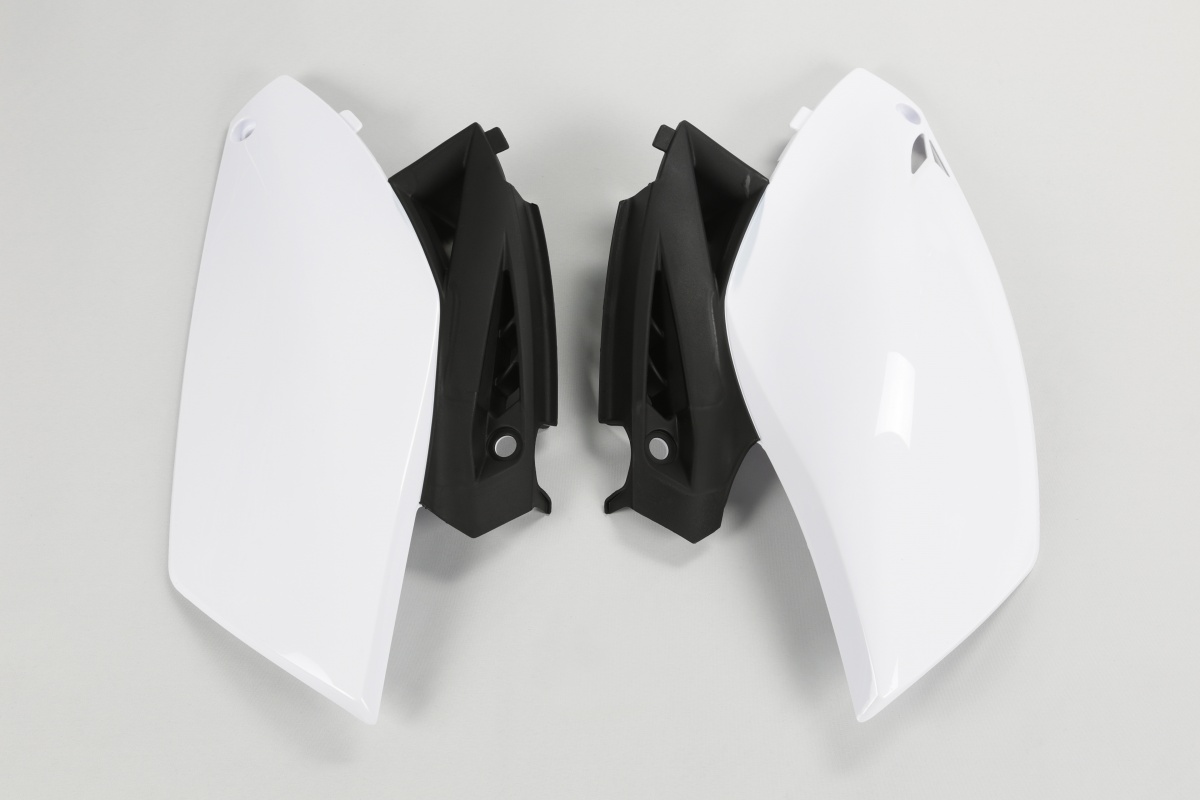 Side Panels white for Yamaha YZF 250 (2010-13) - REPLICA PLASTICS - YA04812-046 - Ufo Plast