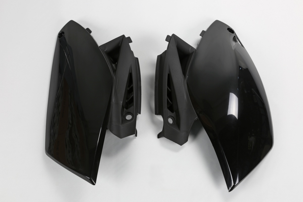 Side Panels black for Yamaha YZF 250 (2010-13) - REPLICA PLASTICS - YA04812-001 - Ufo Plast