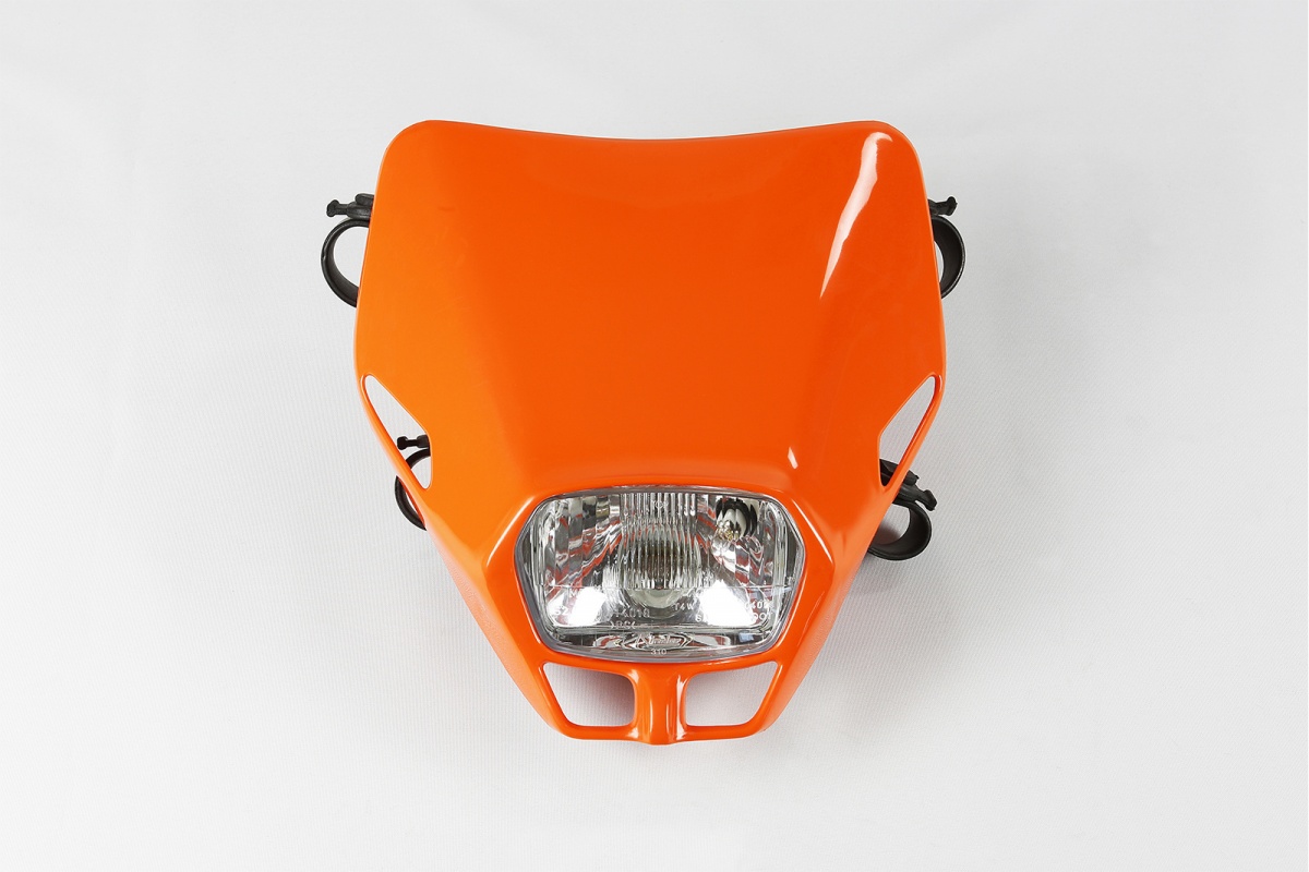 Motocross Fire Fly headlight orange - Headlight - PF01705-127 - Ufo Plast