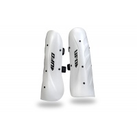 Ski and snowboard Slalom knee shin guard long version white - Snow - SK09184-W - Ufo Plast