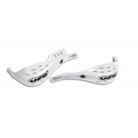 Supermotard handguards Jumpy oversize white - Handguards - PM01625-041 - Ufo Plast