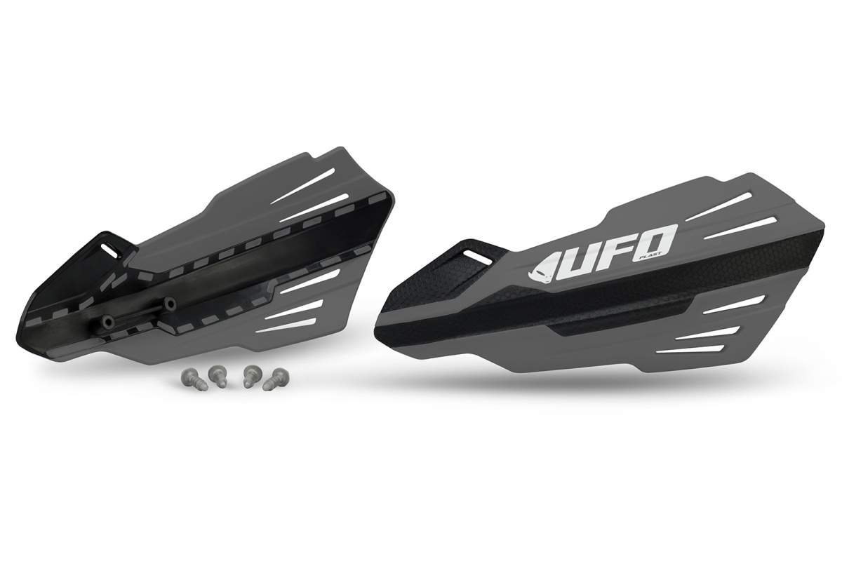 Handguards grey 21-25 for Ktm SX 250/XC 250 - SX 125/XC 125 - EXC 125/XC W125 - SX 150 - EXC 200 - EXC 250/XC W250 - EXC 300....