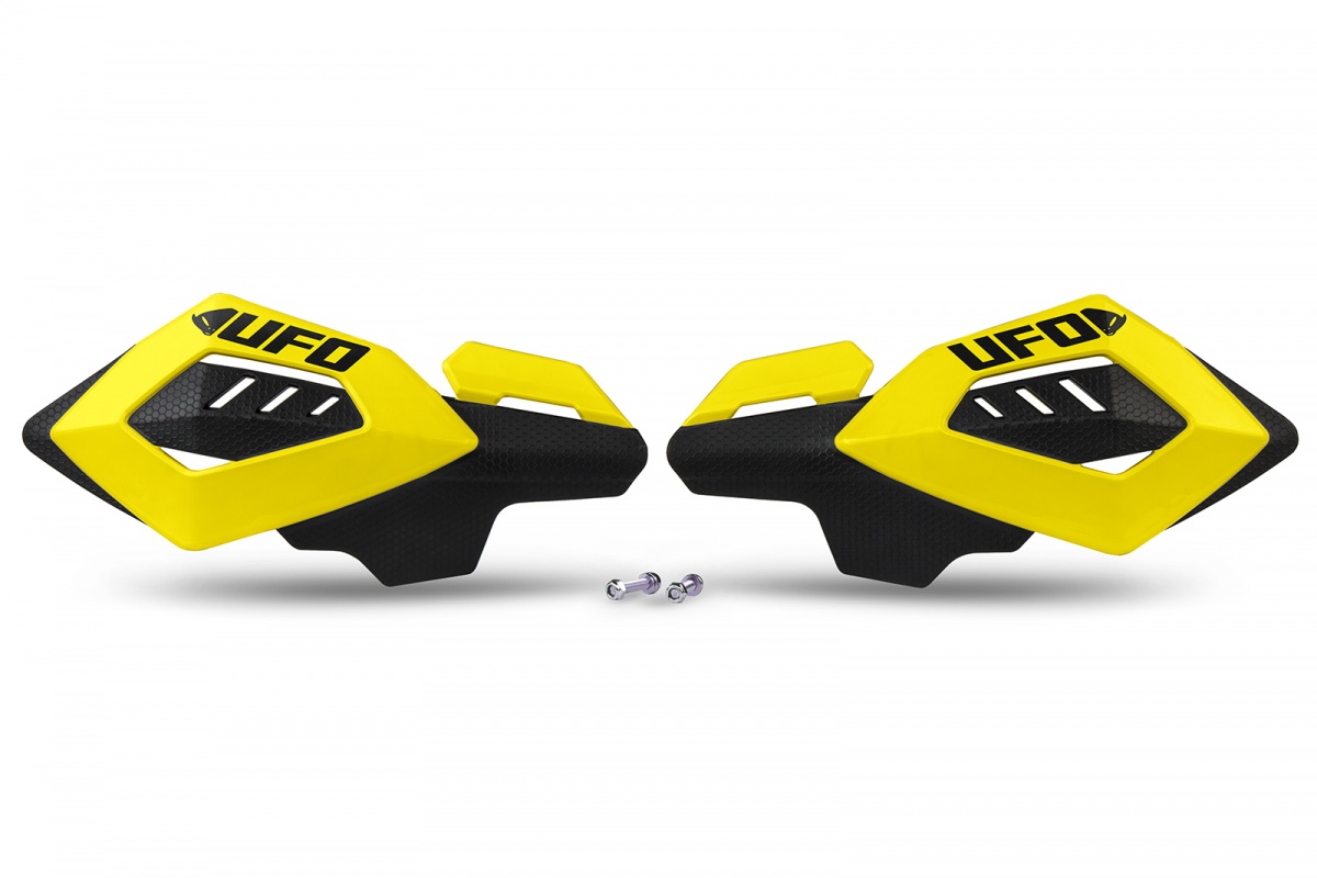 Motocross universal handguard Arches yellow - Handguards - PM01658-102 - Ufo Plast