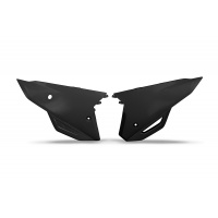 Side panels - black - Honda - REPLICA PLASTICS - HO05606-001 - UFO Plast