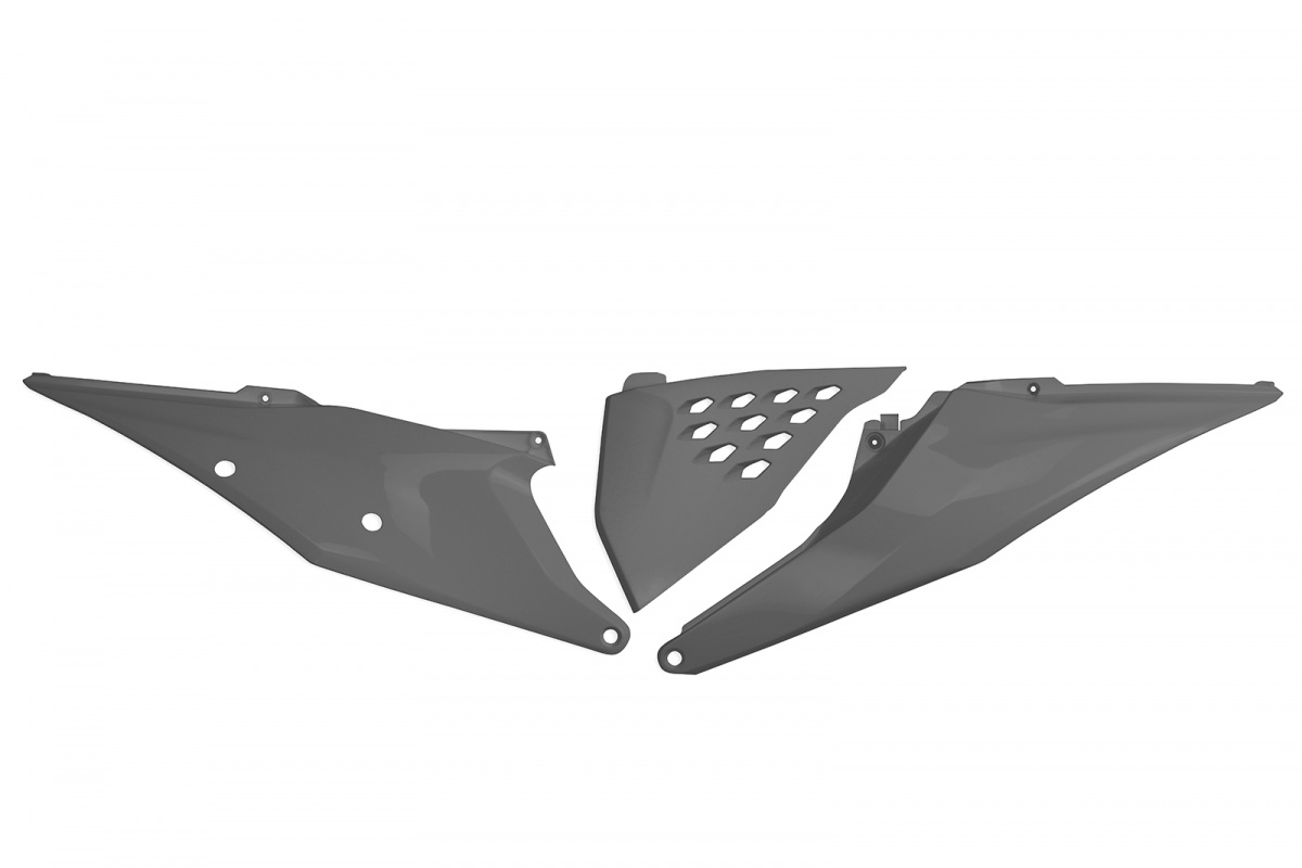 Side Panels grey 21-25 for Ktm SX 250/XC 250 - SX 125/XC 125 - EXC 125/XC W125 - SX 150 - EXC 150/XC W150 / XC W150TPI - EXC....