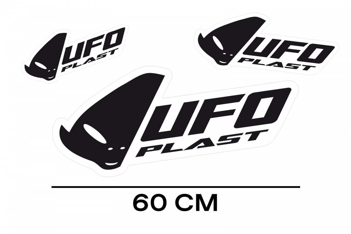 Ufo plast logo decal 60 cm - GARAGE ACCESSORIES - AD01922 - Ufo Plast