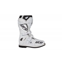 Motocross Typhoon boots for kids white - Boots - BO011-W - Ufo Plast