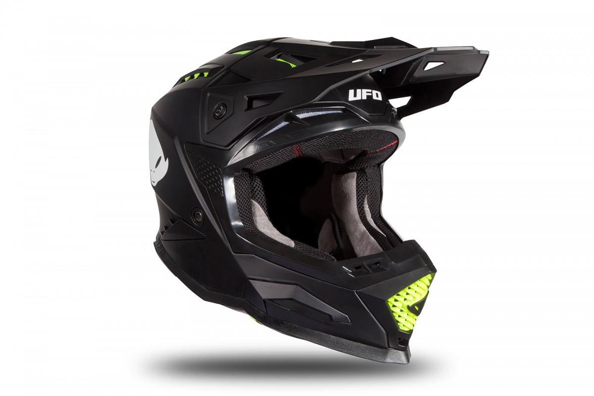 Motocross helmet Echus black matt - Home - HE167 - Ufo Plast