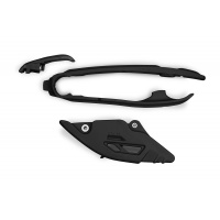 chain guide+swingarm chain slider - black - Ktm - REPLICA PLASTICS - KT05019-001 - UFO Plast