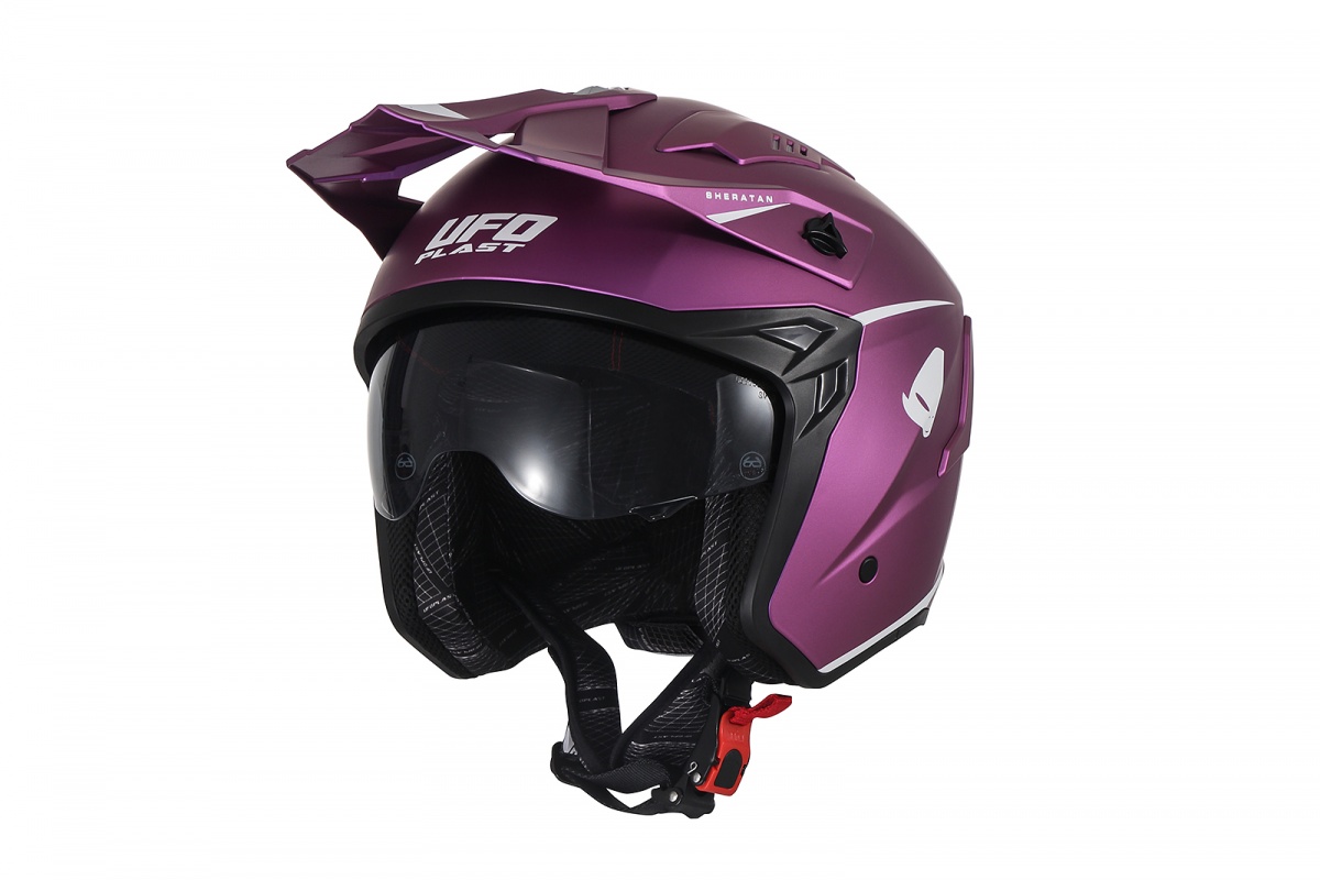 Sheratan cross jet helmet fuxia - Helmets - HE13002-P - Ufo Plast