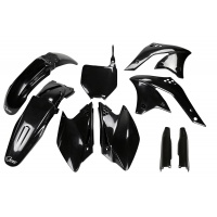 Full plastic kit Kawasaki - black - REPLICA PLASTICS - KAKIT208F-001 - UFO Plast