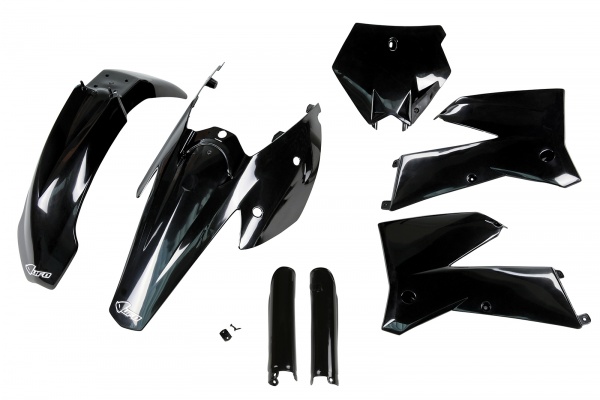 Full plastic kit KTM - black - REPLICA PLASTICS - KTKIT503F-001 - UFO Plast