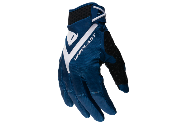 Motocross Hayes gloves neavy blue and white - Gloves - GL13001-NW - UFO Plast