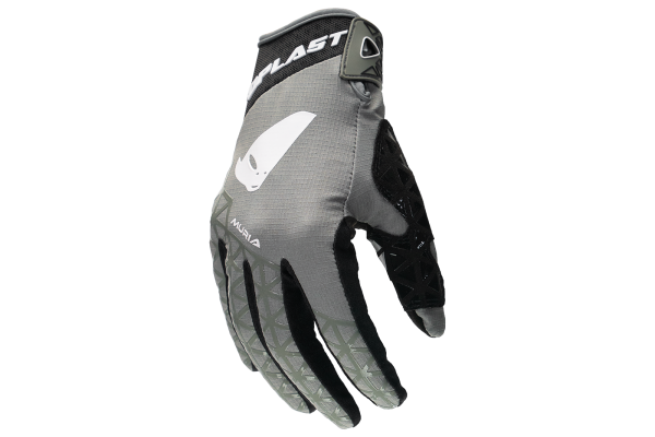 Motocross Muria gloves grey and white - Gloves - GL13002-EK - UFO Plast