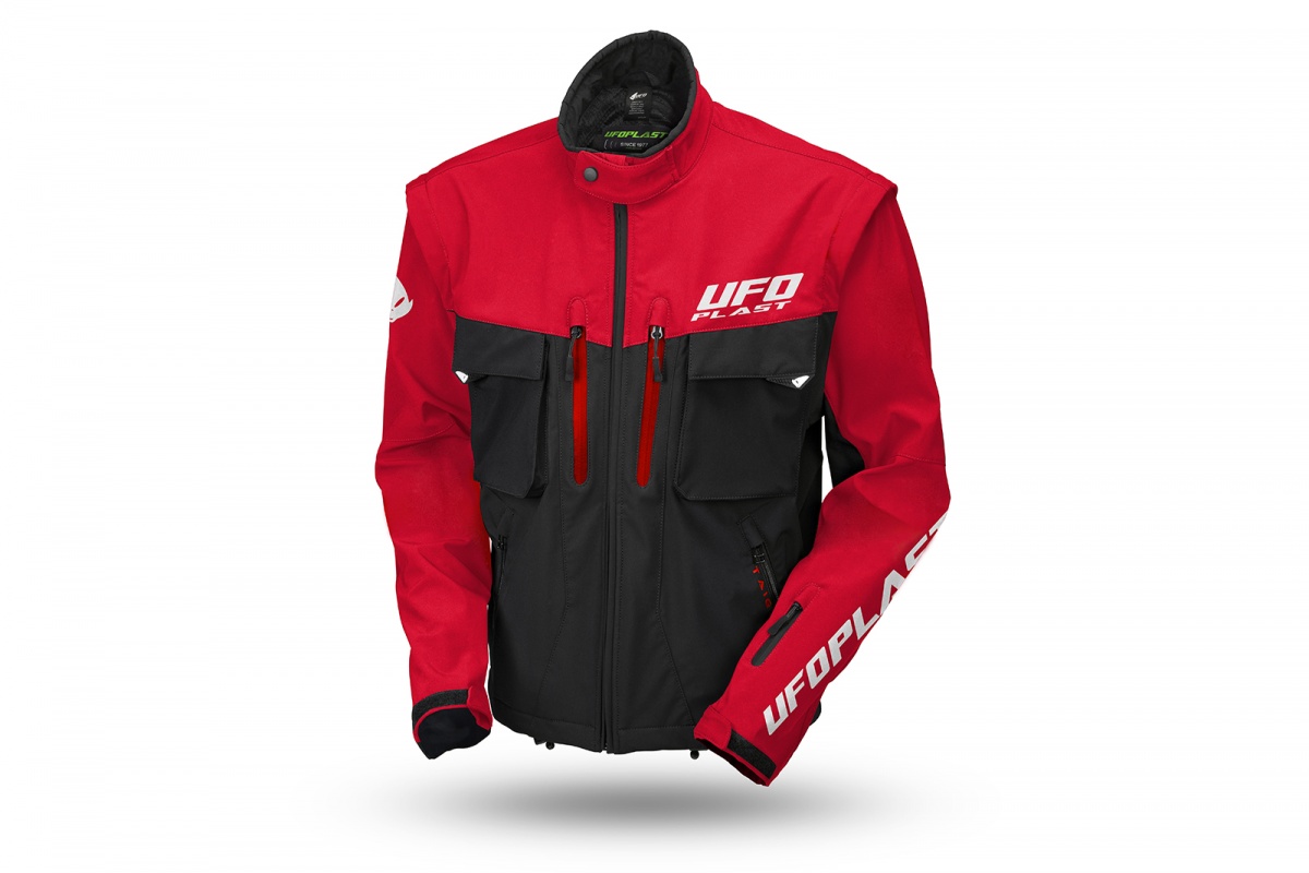 Taiga enduro jacket red - Jackets - JA13001-KB - Ufo Plast