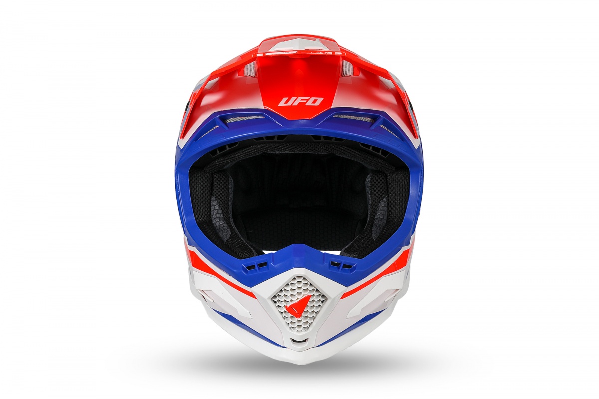 Motocross Echus helmet red blue and white - Helmets - HE13100-BC - Ufo Plast